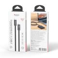 Yesido CA211 Thunderbolt 5 USB-C Cable - 240W Fast Charging, 16K Video, 80Gbps, 1m - Black