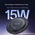 Yesido DS39 15W Magnetic Fast Wireless Charger - Black