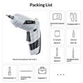 Yesido EC34 Cordless Electric Screwdriver Kit with LED Light