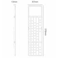 Yesido KB49 Tri-Fold Wireless Keyboard with Touchpad, Numeric Keypad, Stand - English