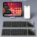 Yesido KB49 Tri-Fold Wireless Keyboard with Touchpad, Numeric Keypad, Stand - English