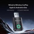 Yesido KM32 Wireless CarPlay & Android Auto Adapter - Black