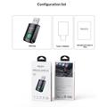 Yesido KM32 Wireless CarPlay & Android Auto Adapter - Black