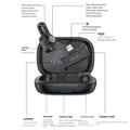 Yesido KR24 Wireless Lavalier Microphone Set - Lightning Receiver - Black