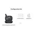 Yesido KR24 Wireless Lavalier Microphone Set - Lightning Receiver - Black