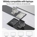 Yesido LP11 Zinc Alloy Laptop Riser Stand - 2 Pcs. - Black