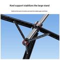 Yesido SF34 Selfie Stick Tripod - 174cm Extendable/Bluetooth Remote - 1/4" - Black