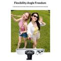 Yesido SF35 Magnetic Selfie Stick Tripod - Black
