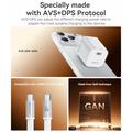 Yesido YC117 60W USB-C GaN Charger for iPhone 18 Pro, 18 Pro Max, Duo - White