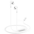 Yesido YH45 Wired USB-C Earphones with DAC Chip - White
