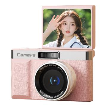 Z006 Digital Camera with Flip Screen - 96MP - Pink