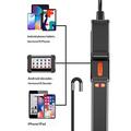 Z01 USB Endoscope - 1m Cable, 6.5mm Camera, 360 Dual-Direction Steering