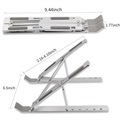 Aluminium Alloy Adjustable Multi-angle Laptop Stand Z21