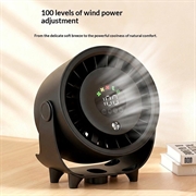 Z6 2-in-1 Cooling Desktop Fan with Humidifier Function - USB Rechargeable