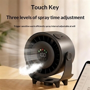 Z6 2-in-1 Cooling Desktop Fan with Humidifier Function - USB Rechargeable
