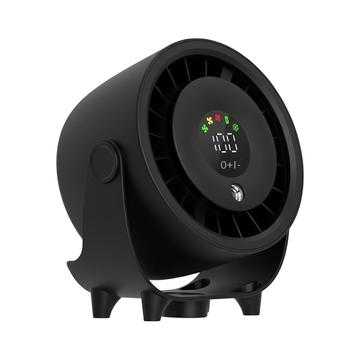 Z6 2-in-1 Cooling Desktop Fan with Humidifier Function - USB Rechargeable - Black