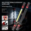 ZJ-8905 COB Magnetic Work Light - 400lm, USB-C Rechargeable - Black / Red