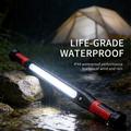 ZJ-8905 COB Magnetic Work Light - 400lm, USB-C Rechargeable - Black / Red
