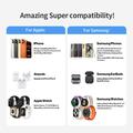 ZJ05 3-in-1 Qi 2.2 Magnetic Wireless Charger 25W - Black