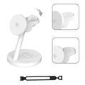 ZJ05 3-in-1 Qi 2.2 Magnetic Wireless Charger 25W