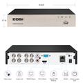 Zosi 3K Lite 8CH 4-in-1 DVR for HD-TVI/CVI/AHD/CVBS Cameras