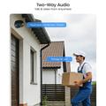 ZOSI C220 4MP Outdoor PoE Security Camera with AI Human Detection