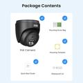 ZOSI C220 4MP Outdoor PoE Security Camera with AI Human Detection
