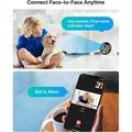 Zosi C519M 4MP Smart WiFi Security Camera with AI Person Detection - White