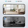 Zosi C519M 4MP Smart WiFi Security Camera with AI Person Detection - White