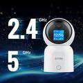 Zosi C519M 4MP Smart WiFi Security Camera with AI Person Detection - White