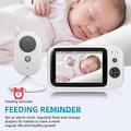 ZR303B Baby Monitor with 3.2" LCD, Two-Way Audio, and Temperature Alert