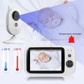 ZR303B Baby Monitor with 3.2" LCD, Two-Way Audio, and Temperature Alert