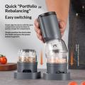ZT-006 Cordless Electric Spice Grinder with Dual Compartments