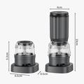 ZT-006 Cordless Electric Spice Grinder with Dual Compartments
