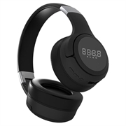 Zealot B28 Over-Ear Wireless Headphones with LCD Display - Black