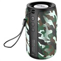 Zealot S32 Portable Water Resistant Bluetooth Speaker - 5W - Green Camouflage