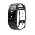 Zero Waterproof Fitness Tracker w. Blood Pressure Monitor - Black