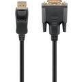 Goobay DisplayPort 1.2 / DVI-D Adapter Cable - Gold Plated - 3m