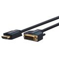 Clicktronic DVI / HDMI Cable - 1m - Black