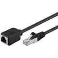 Goobay F/UTP CAT 5e Network Extension Cable - 10m - Black