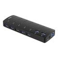 Deltaco UH-723 7-Port USB 3.1 Gen 1 Hub - Black