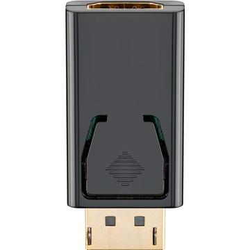 Goobay DisplayPort / HDMI Adapter - Gold Plated - Black