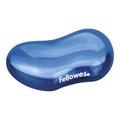 Fellowes Gel Crystal Flex Wrist Rest Support - Blue