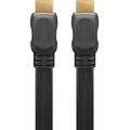 Goobay HDMI 2.0 Flat Cable with Ethernet - 1m