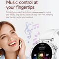 i222 Women\'s Smartwatch with 1.19" AMOLED Display - Gold / Pink
