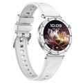 i222 Women\'s Smartwatch with 1.19" AMOLED Display - Silver / White