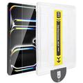 iPad 10.2 2019/2020/2021 HD Tempered Glass Screen Protector with Automatic Dust Removal Tool - 9H