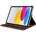 iPad 2022/2025 360 Rotary Folio Case - Brown