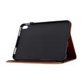 iPad 2022/2025 Butterfly Smart Folio Case with Card Slots - Brown