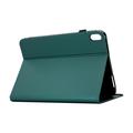 iPad 2022/2025 Butterfly Smart Folio Case with Card Slots - Green